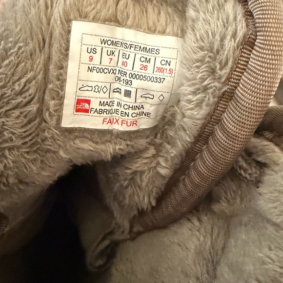 The North Face Women's Shellista II Mid Boot - Split Rock Brown/Dove Grey 9 - Picture 2 of 2